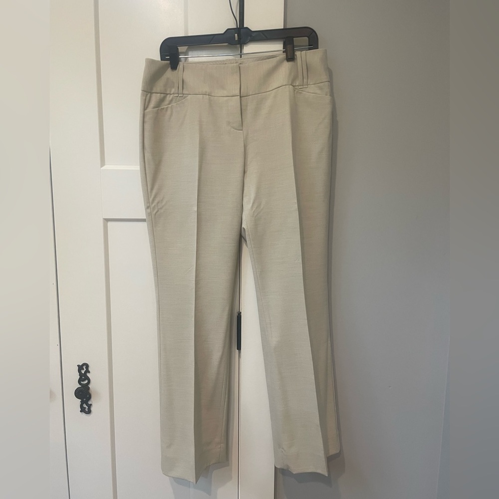 -The Limited Collection- dark cream Suit pants NWOT